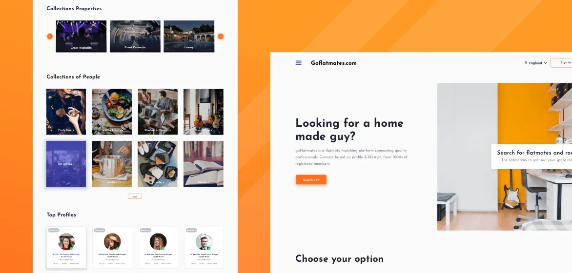 how to design a landing page