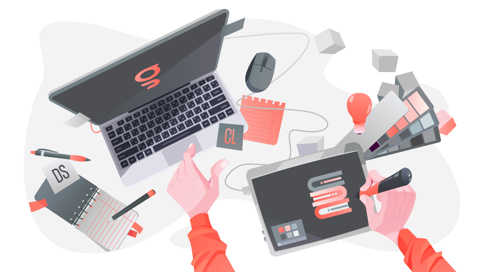 component library vs design system