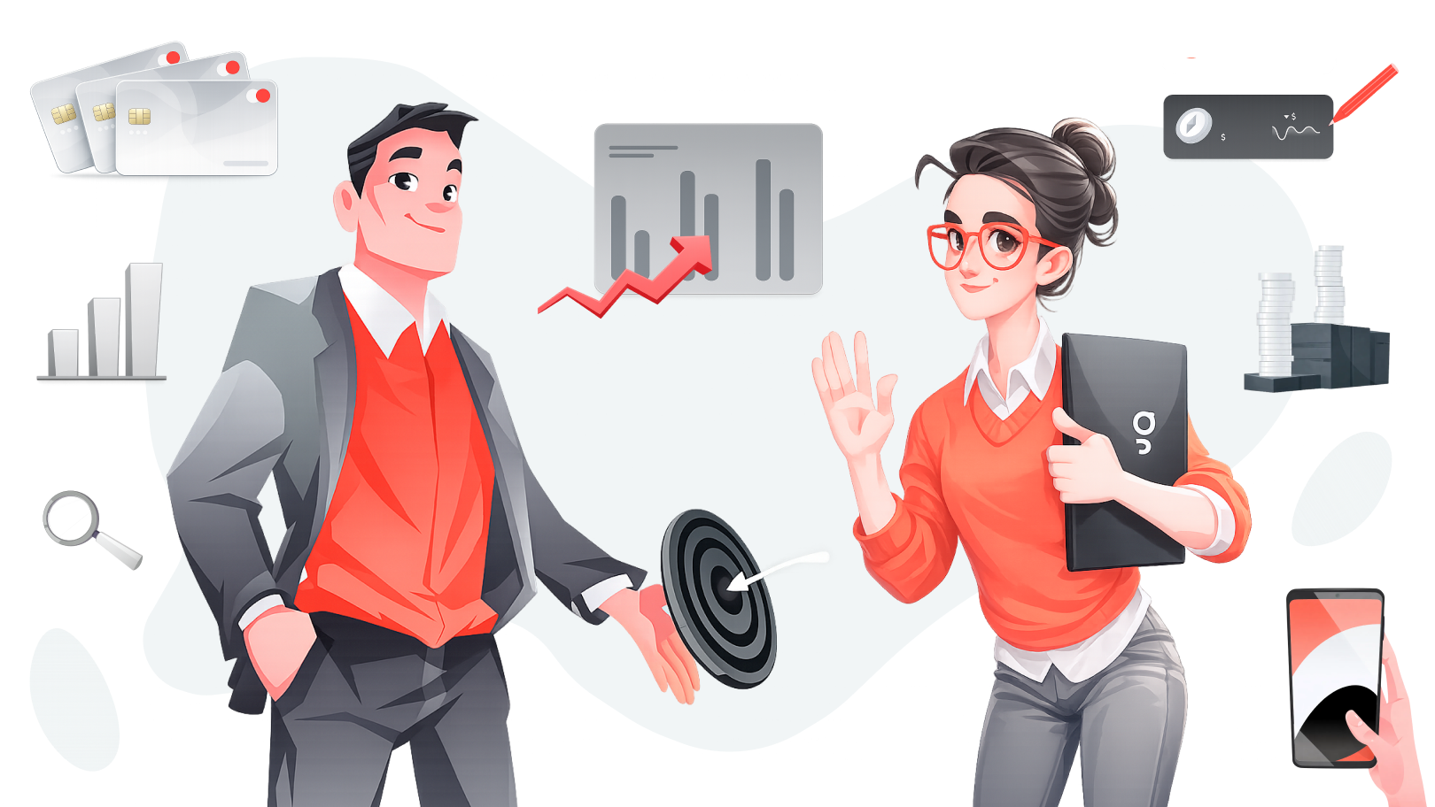 financial app design