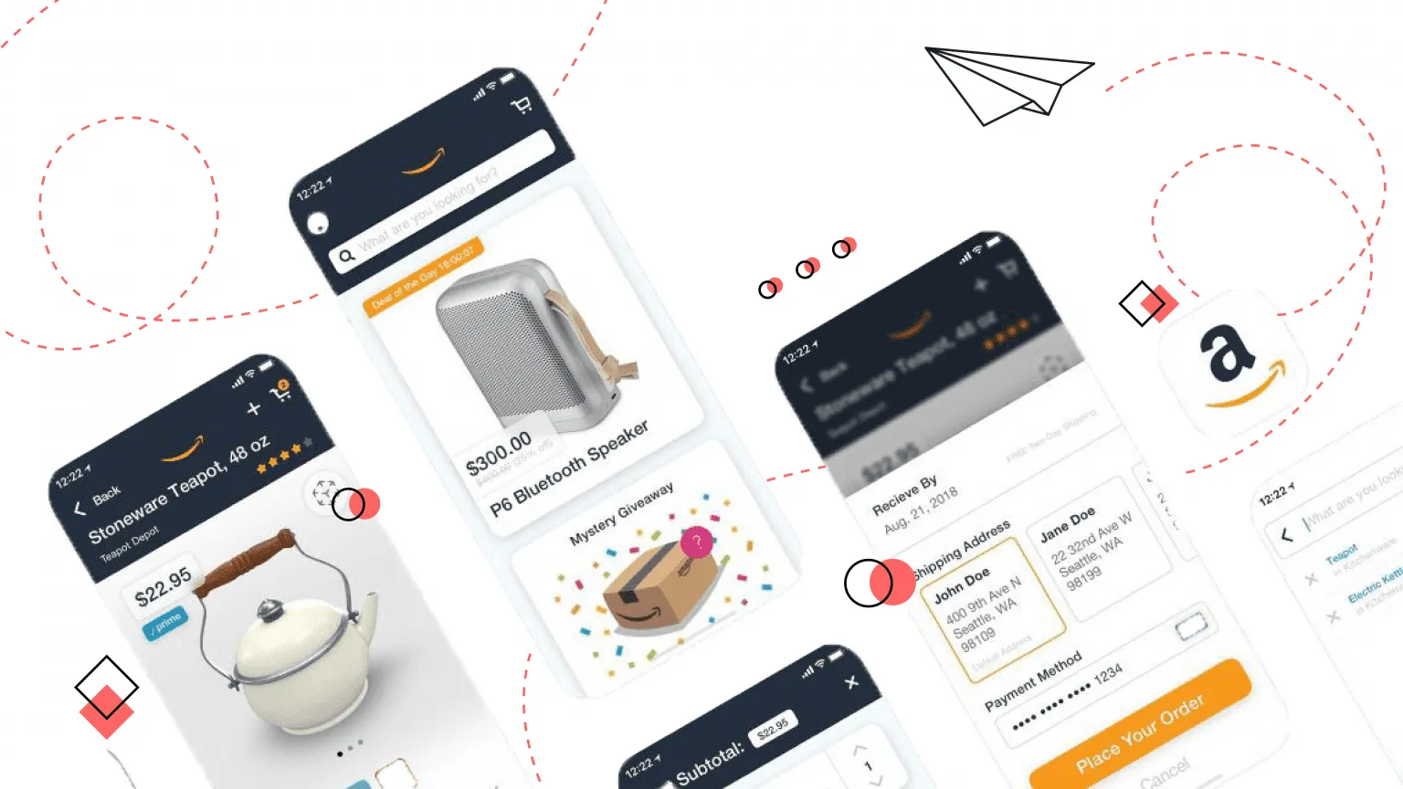 amazon user interface kit example