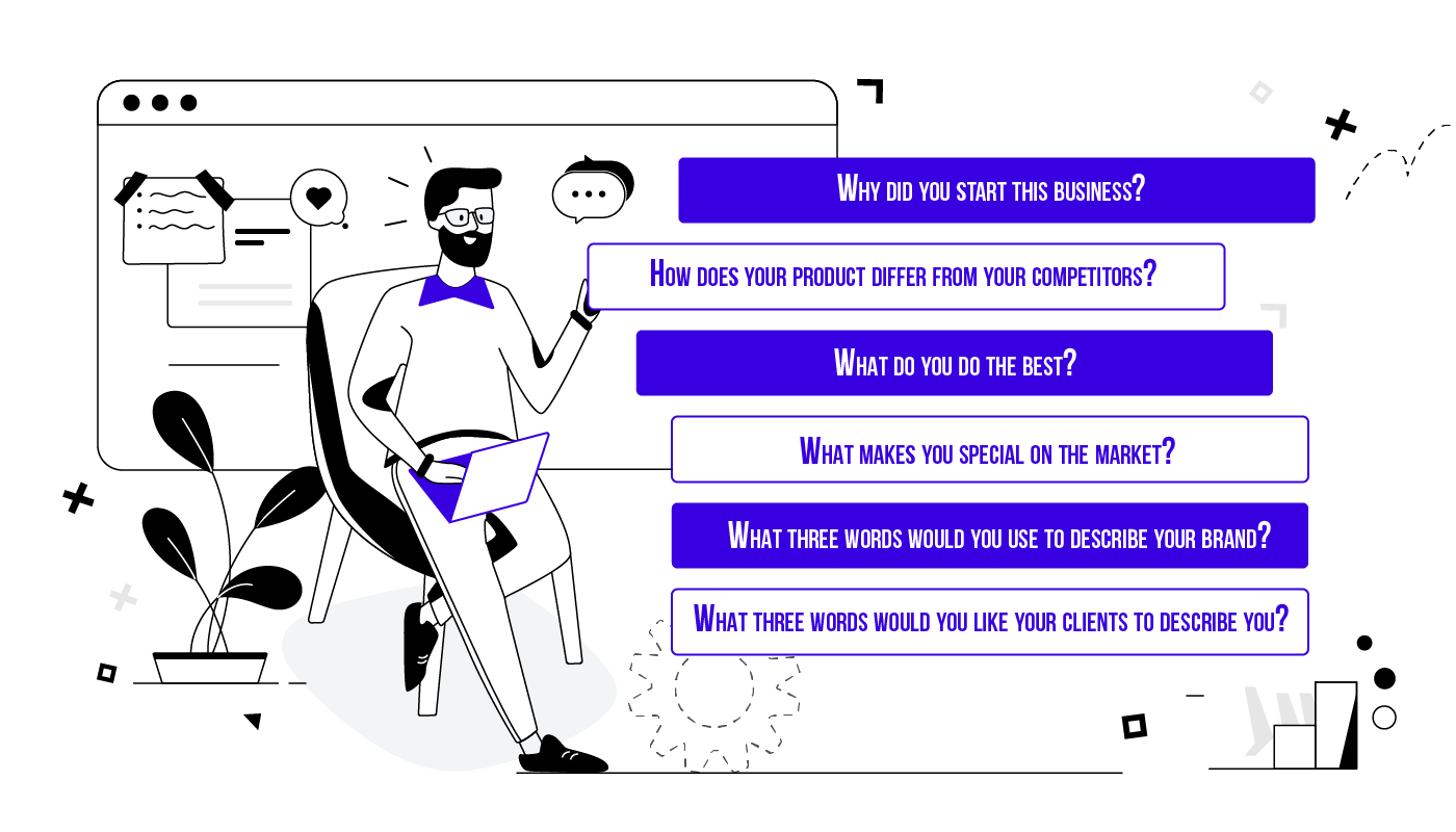 Design logo for business creating a brand identity