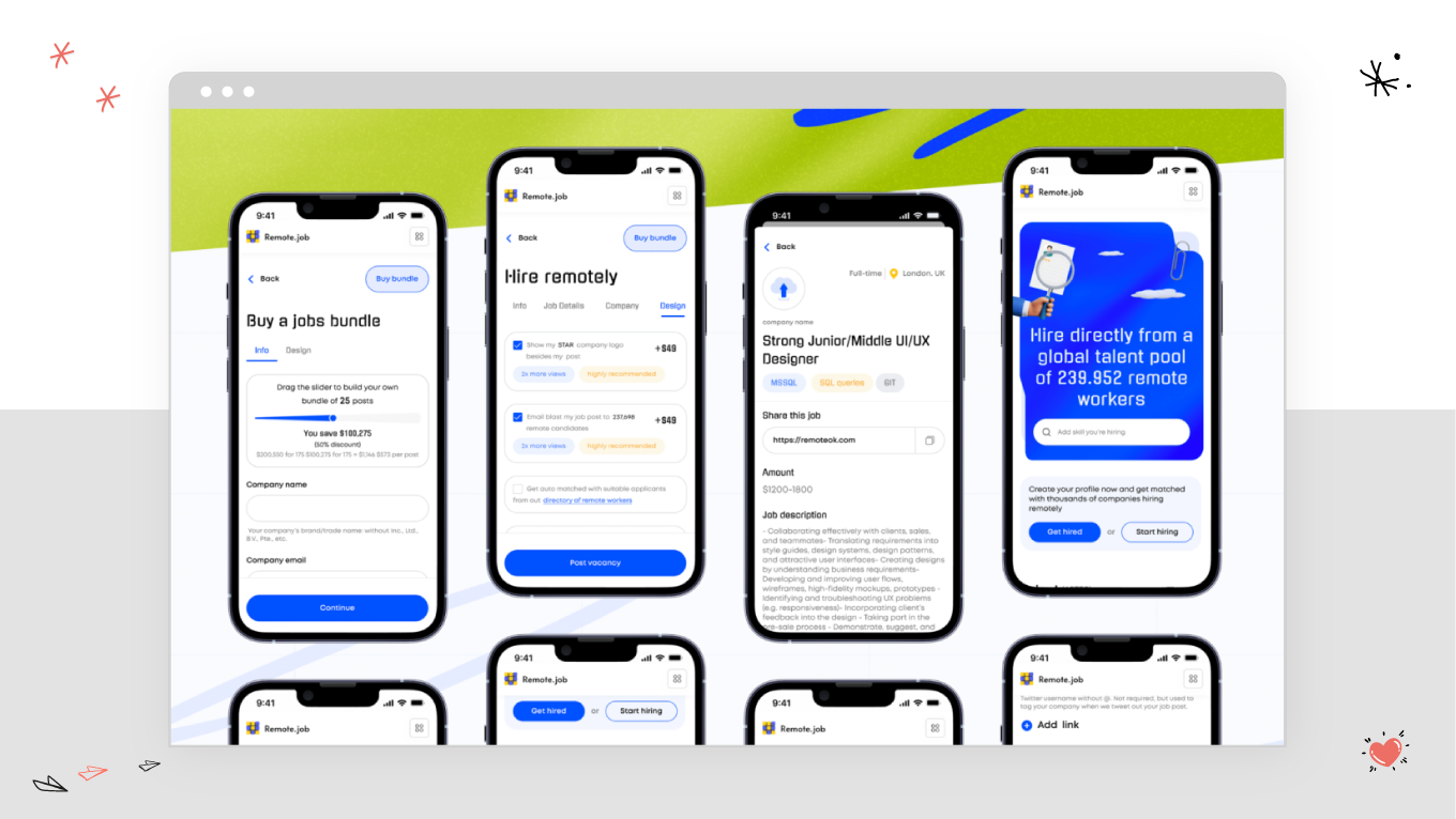 user-friendly interface for mobile