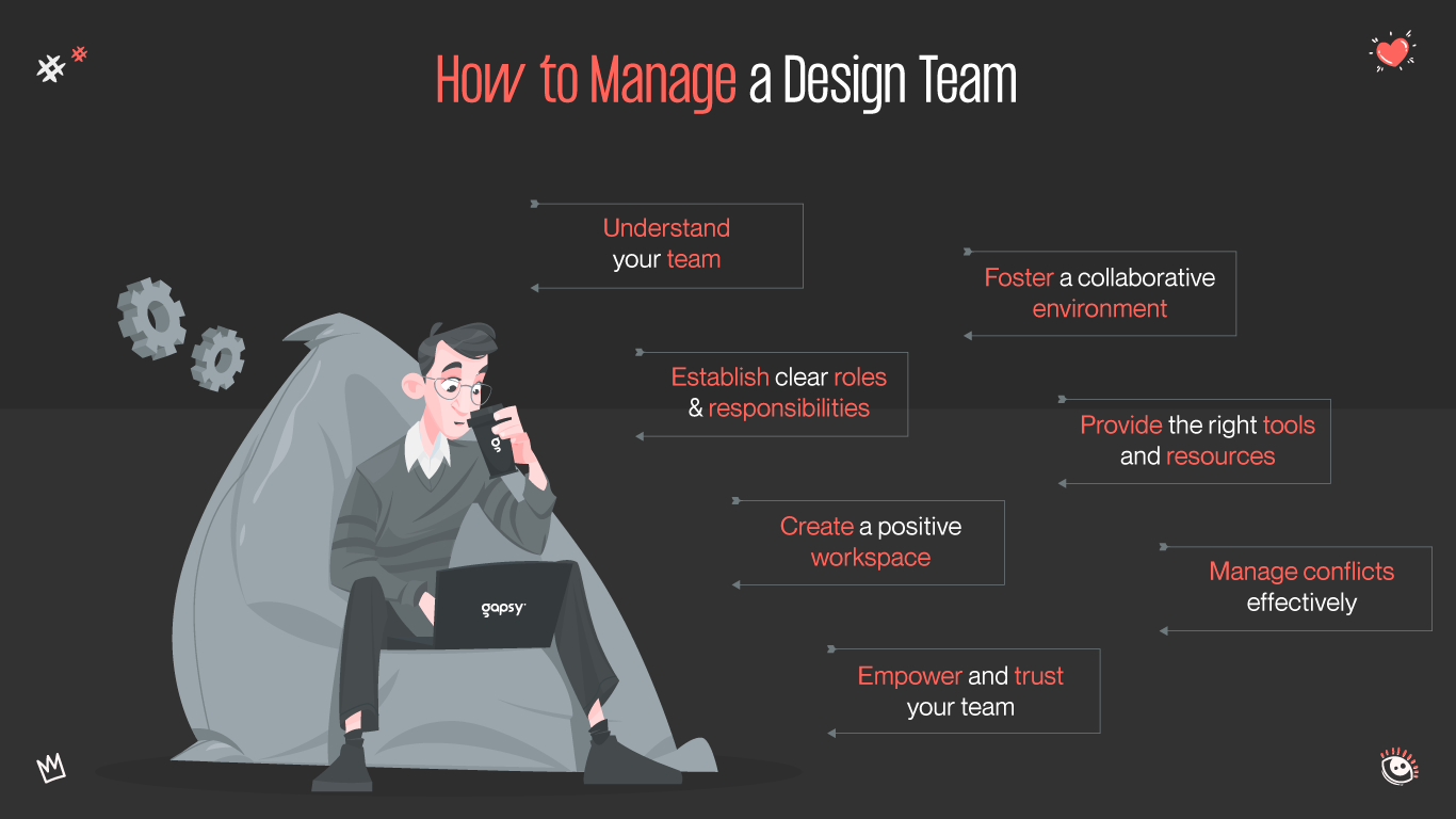 how to manage a design team