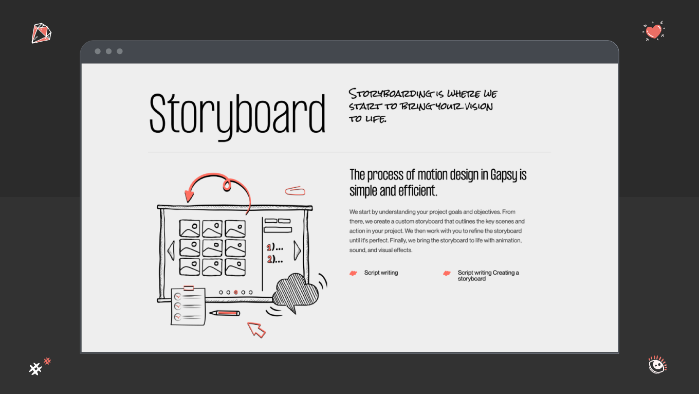 gapsy studio illustrations