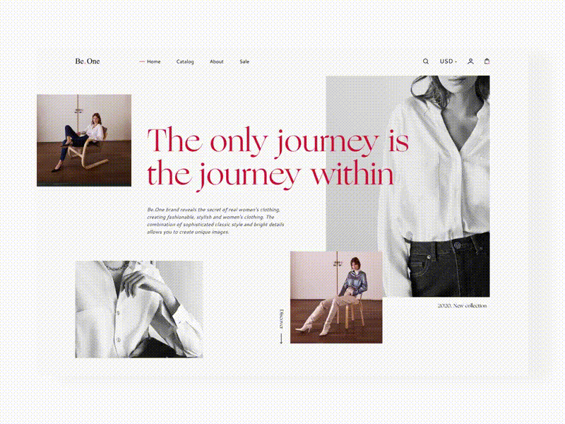 composition in minimalist design