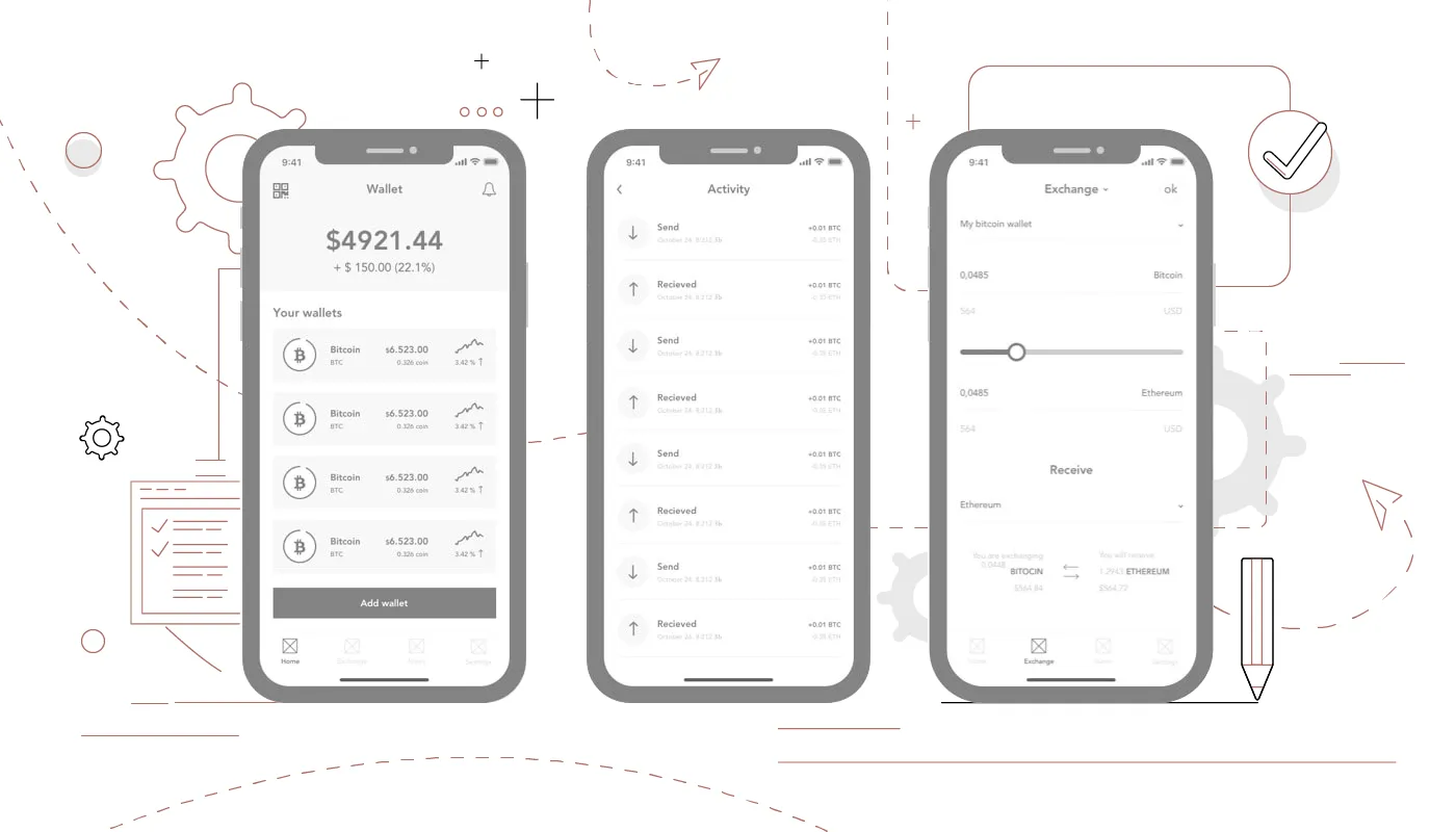 app wireframe
