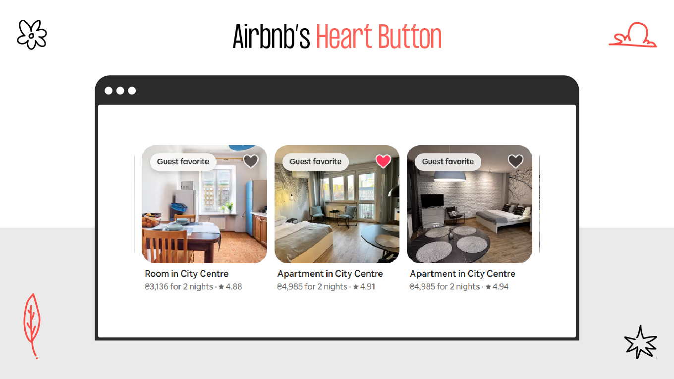 Airbnb&rsquo;s Heart Button