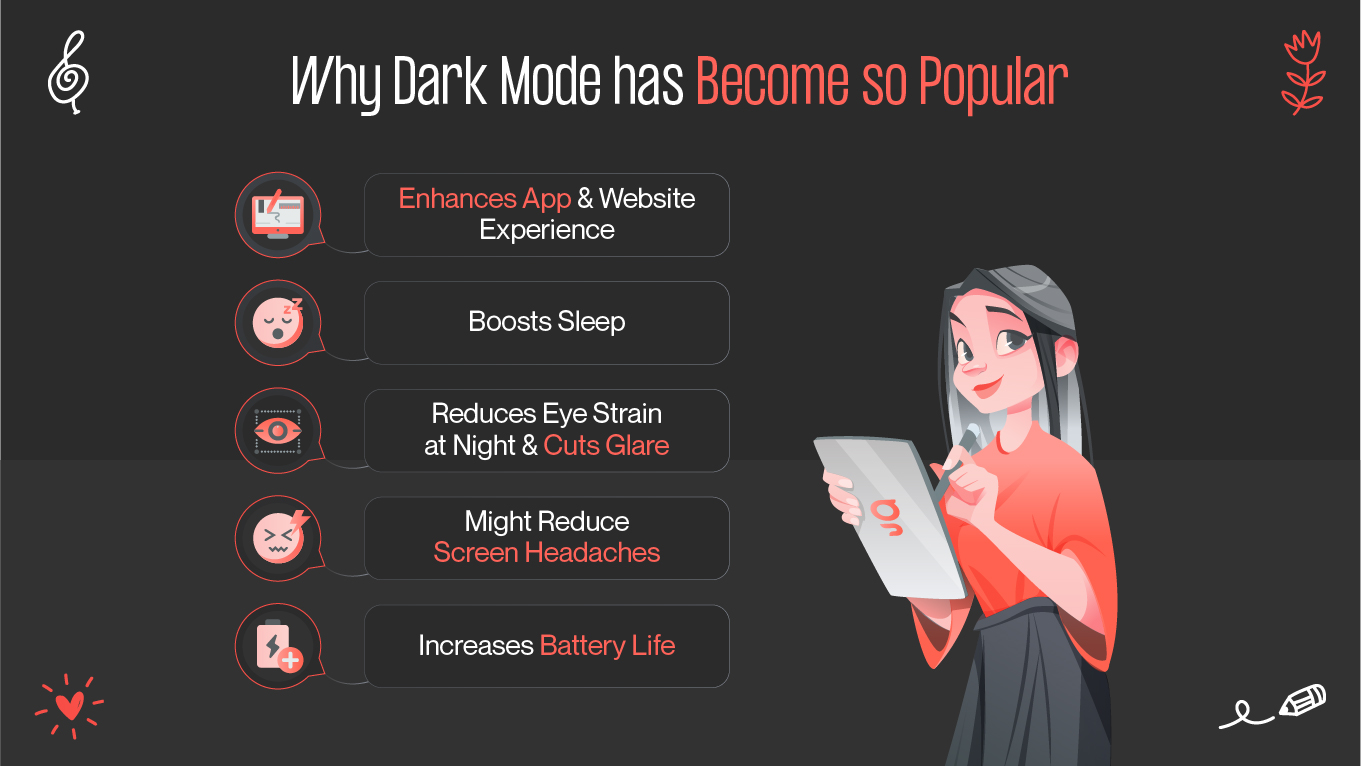 why dark mode became so popular