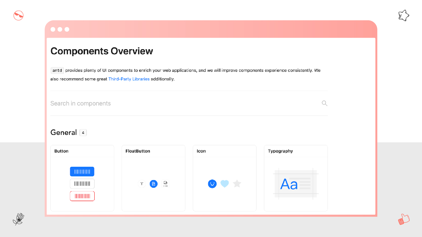 ant design component library