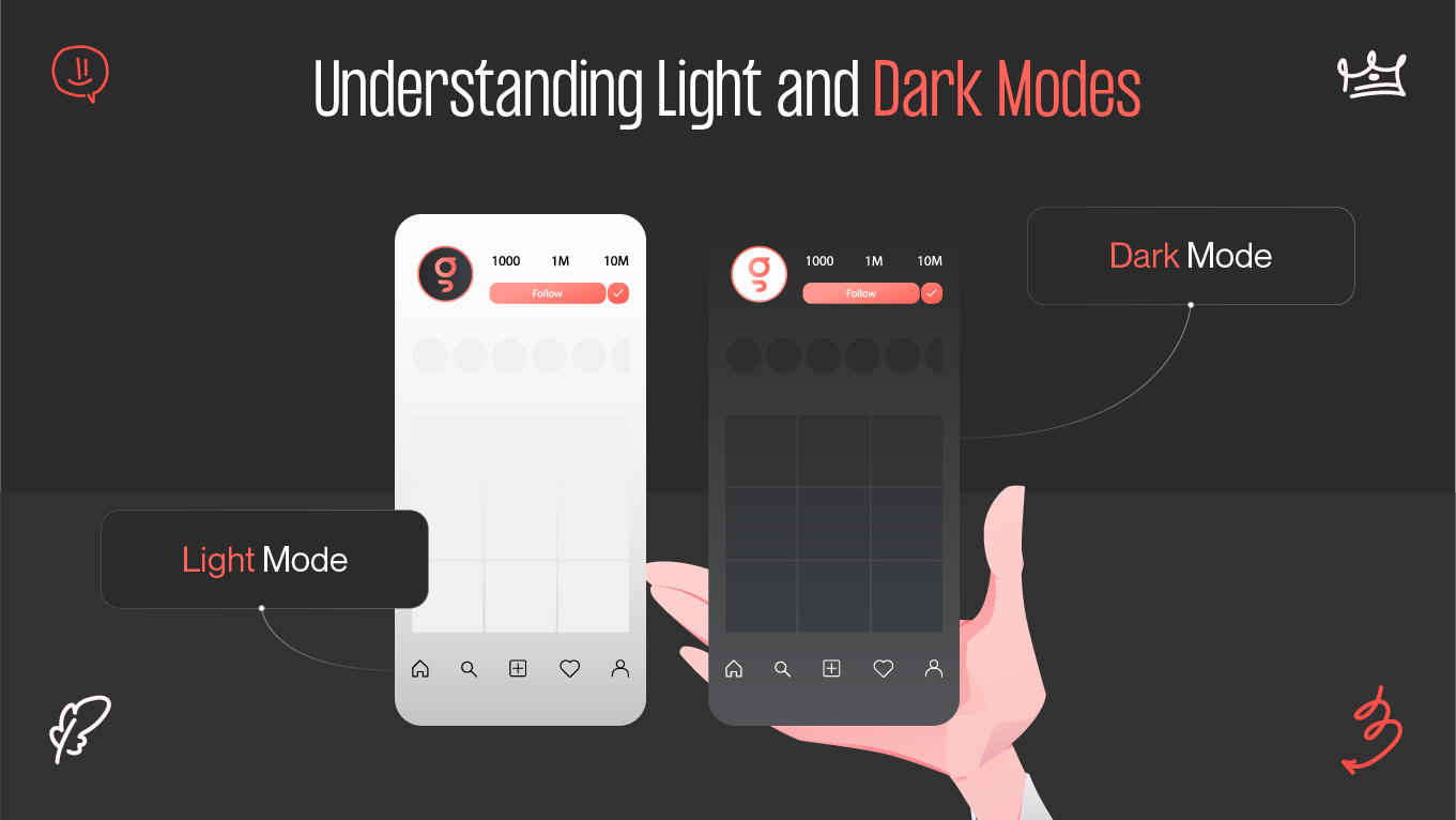 understanding light and dark modes