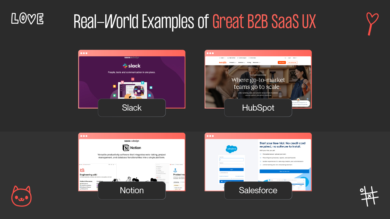 Real-World Examples of Great B2B SaaS UX