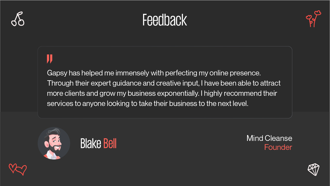 Gapsy Studio's feedback