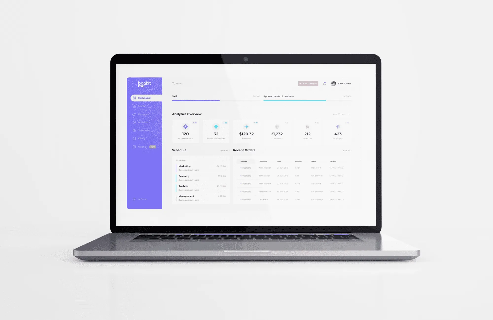 bookitme one of gapsy studio cases