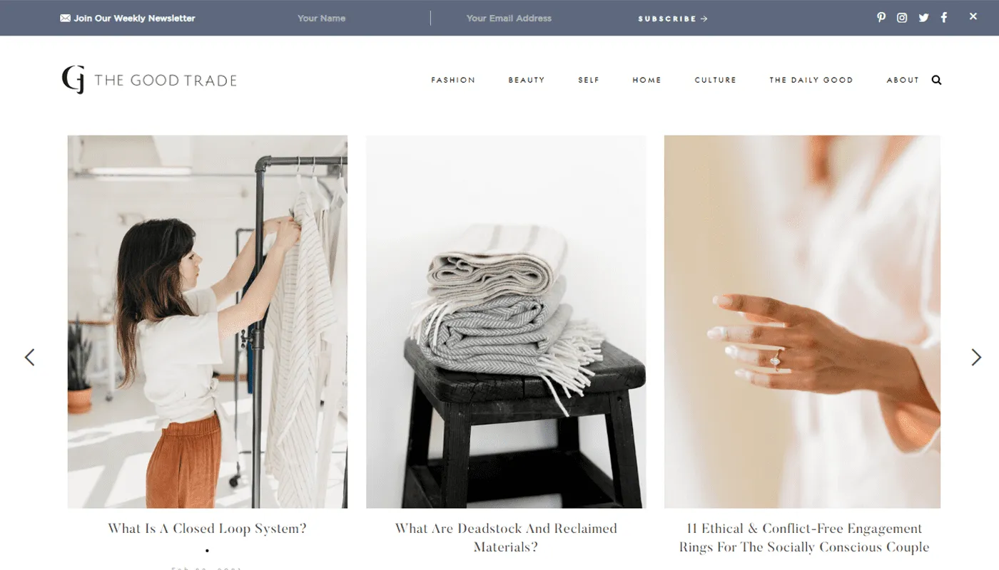 comfortable colors web design trend