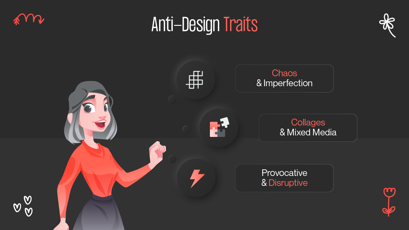 anti-design traits