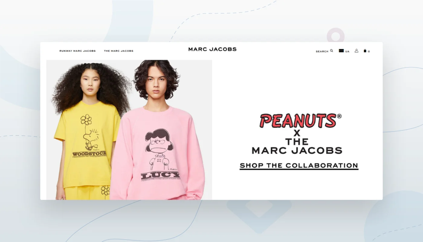 ecommerce website ui design minimalism