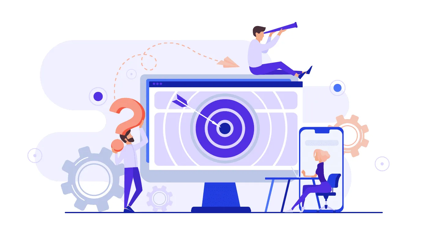 ux design process of learning target audience