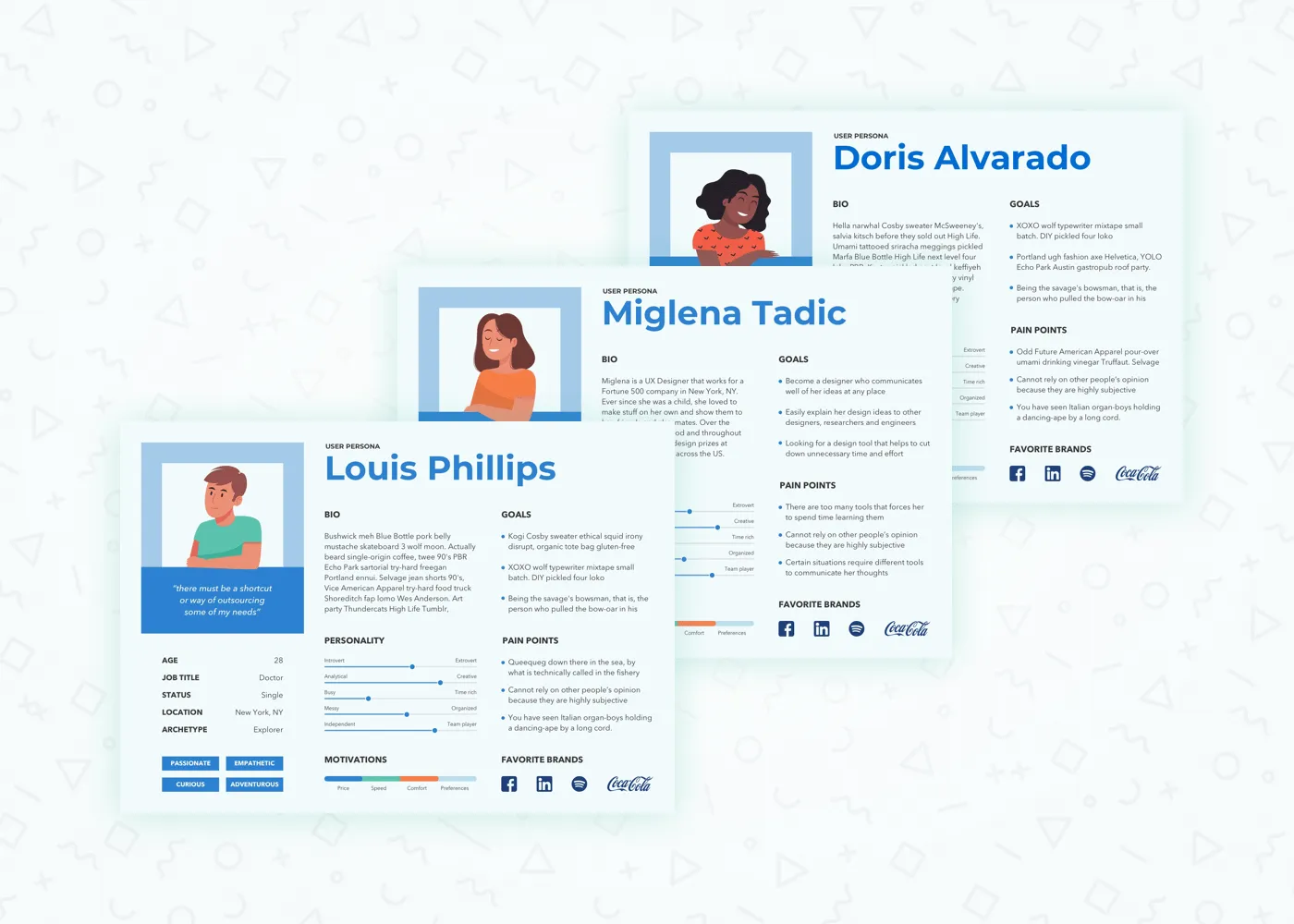 UX audit insights about users