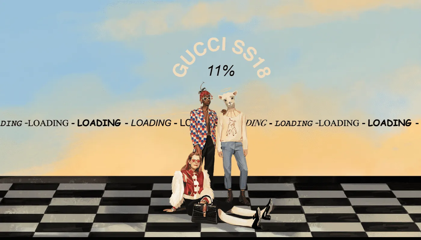 parallax animation is a web design trend