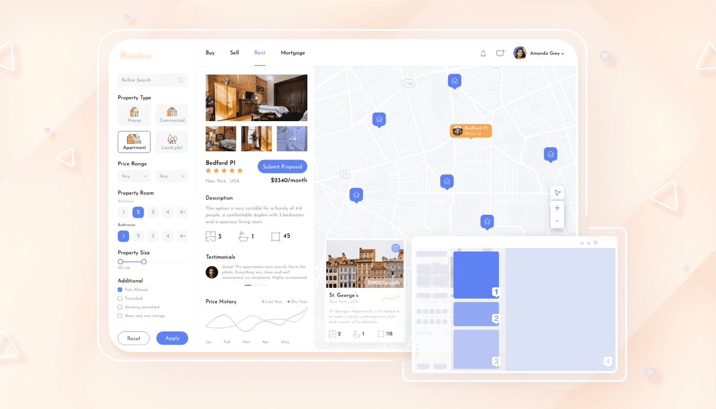 dashboard UI design consistency
