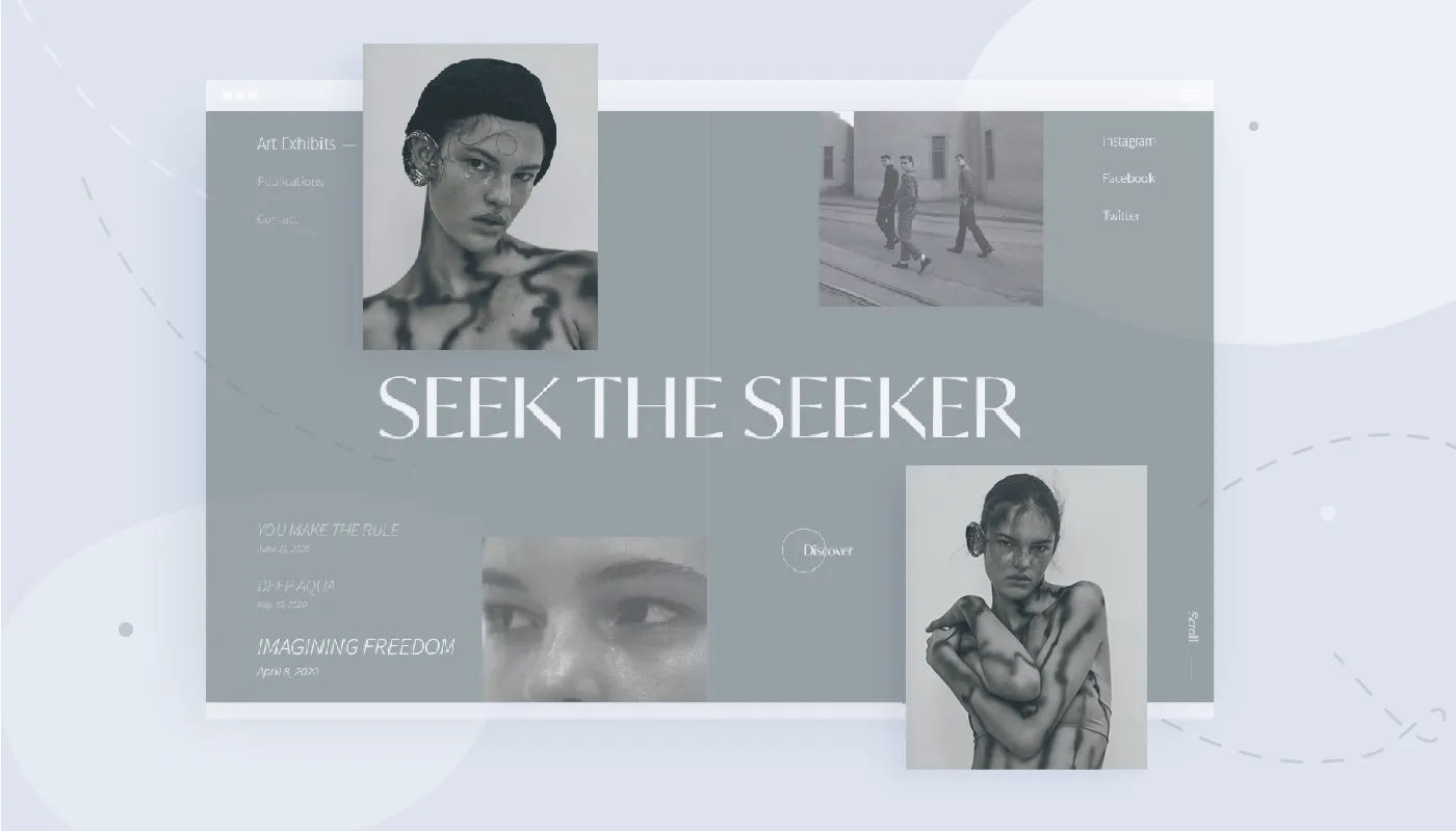 different types of website design