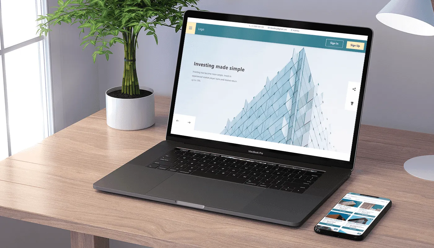 this is how web design for real estate looks like