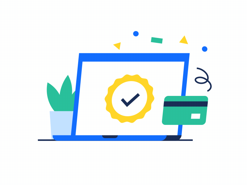 visitors achievements through successful purchase