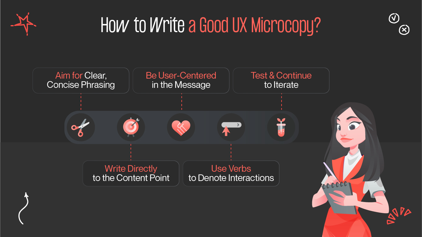 how to write a good ux microcopy