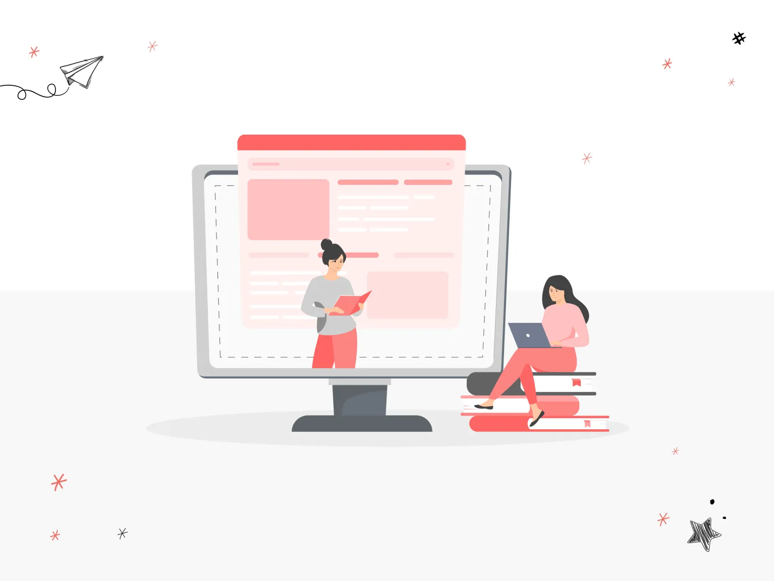 use the right message for educational website design