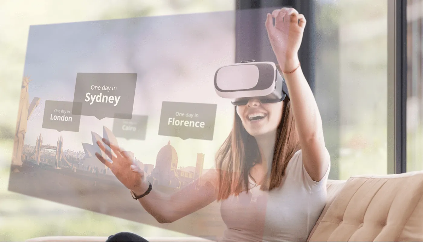 VR tours and travel app design ideas